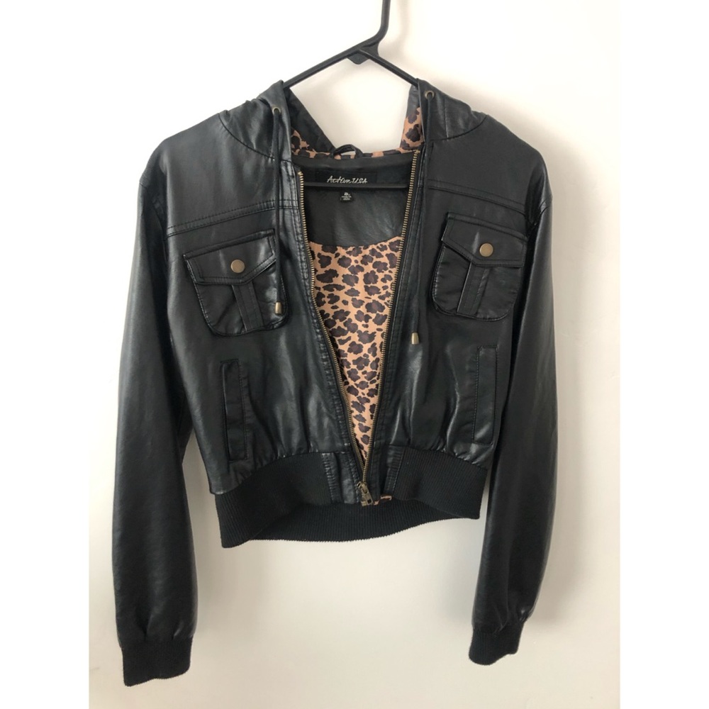 Forever 21 faux leather jacket